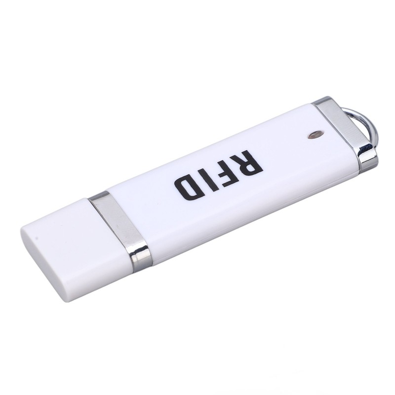 125KHz Portable RFID Reader 5V 100MA U Disk Shape ID