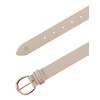Tamaris Leather Belt W100 Nude