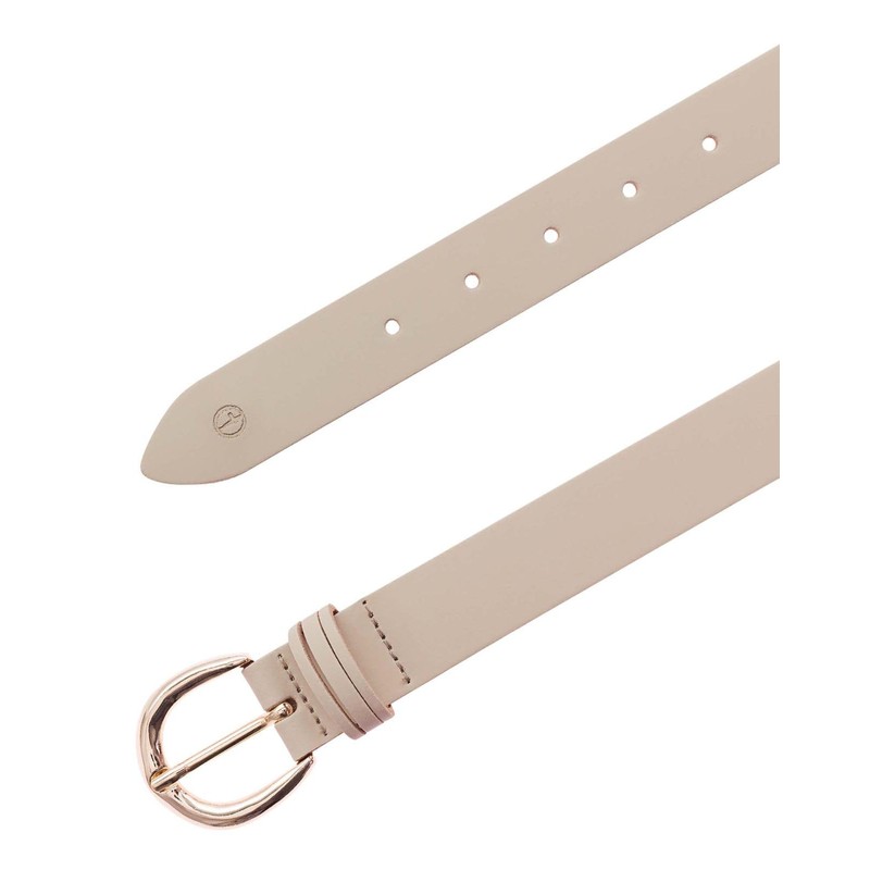 Tamaris Leather Belt W100 Nude