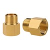Napredak brass pipe fitting adapter, 1/2 NPT Male to 1/2