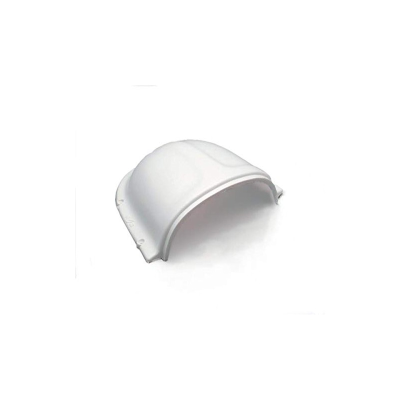 Marinco N10874 4' Clam Shell Vent, White, Large