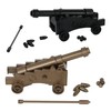 BMC Classic Naval Cannon Artillery Black & Bronze Plastic Army