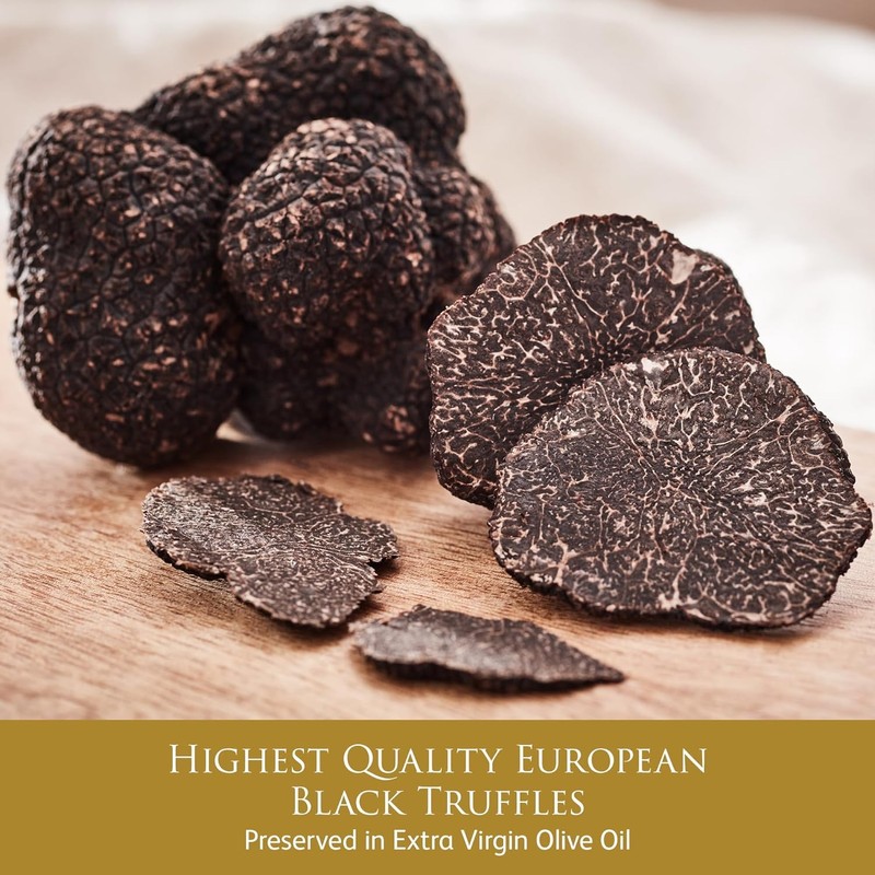 TruffleHunter, Black Truffle Slices and Minced Black Truffle, 2 x