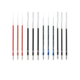 Uni-ball 4 Color Refills for Uni Jetstream Multi Function Pen, 4 Color Ballpoint Pen(MSXE510007), Fine Point 0.7mm, 4 Color Refills, SXR-80-07, 12 Total Value Set