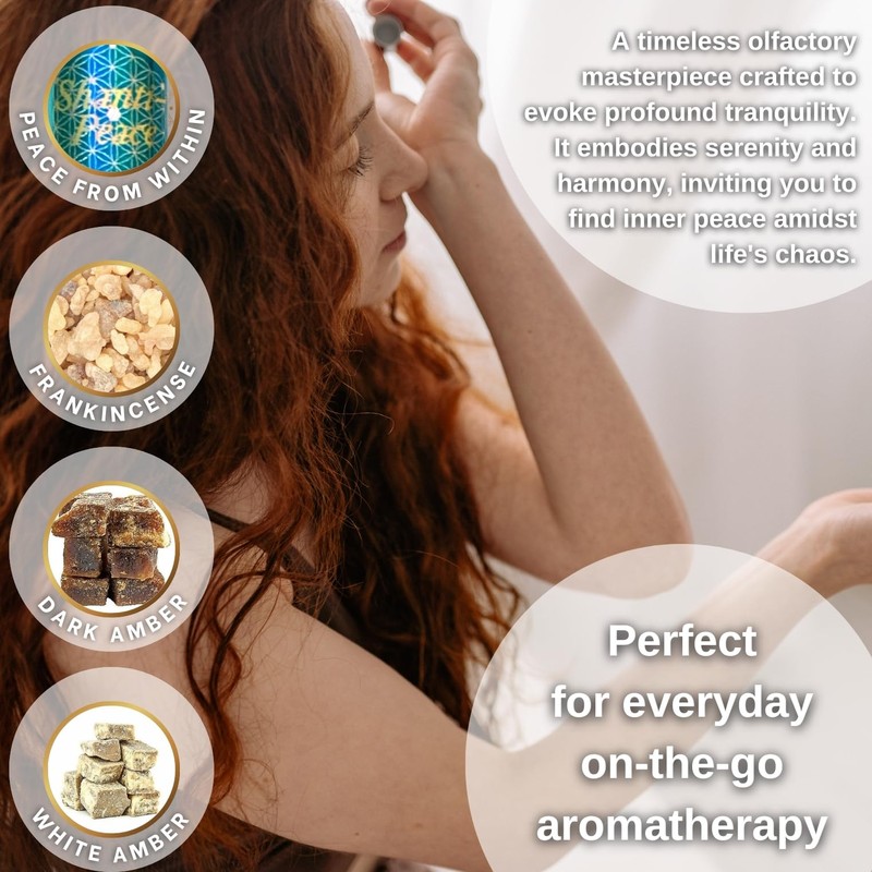 Ancient Essence's Essential Oil, Shanti Peace, 0.33 Ounce