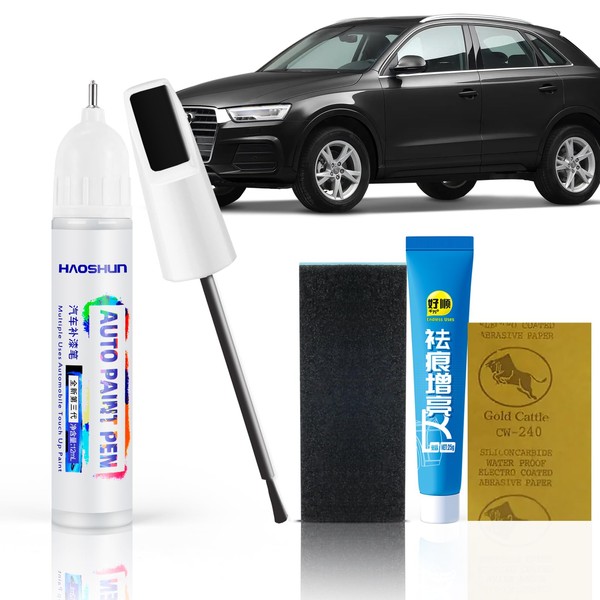 Touch Up Paint for black cars, quickly repair a variety