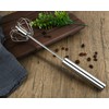 Stainless Steel Semi-Automatic Egg Whisk Hand Push Rotary Whisk Hand