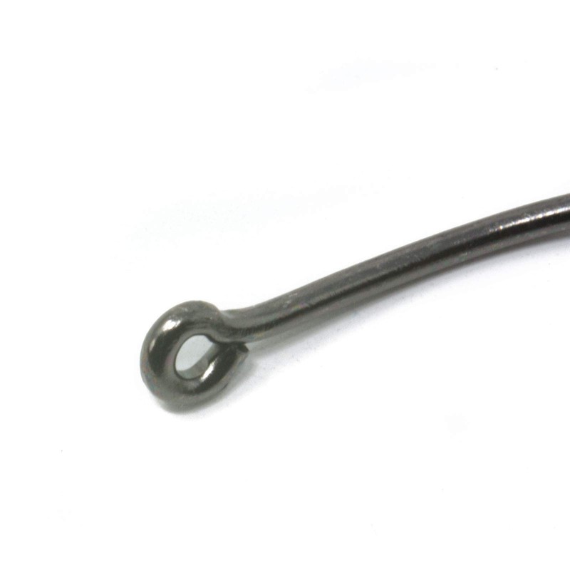 Phoxinus Curve Shank Carp Hooks, 50 Pack, Barbless, Size 12.
