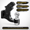Nilight Pintle Hook Trailer Hitches Receiver Hook Combination 2” Hitch