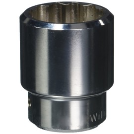 Williams X-1254 Shallow 12 Point Socket, 1-11/16-Inch