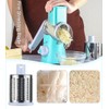 Ourokhome Rotary Cheese Grater Shredder, Speed Kitchen Manual Round Mandolin