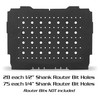 Fulton Foam Router Bit Storage Tray for Systainer 1 Accepts