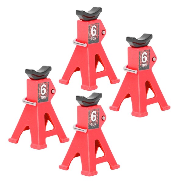 Fockety Set of 4 RC Jack Stand, Metal 6 Ton