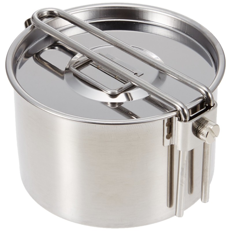 CAPTAIN STAG Camping Kettle Cooker Pot, 900ml M-7726