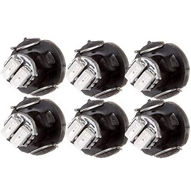 cciyu T3 LED Neo Wedge Instrument A/C Lights Bulbs T3-8mm Base Diameter / 39397-SA5-003 Instrument Dash Gauge Cluster Light (red)