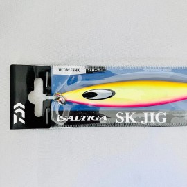 Daiwa Saltiga SK Slow Metal Jig Saltwater Big Game Jigging Lure Glow Pink - 140g / 5 oz