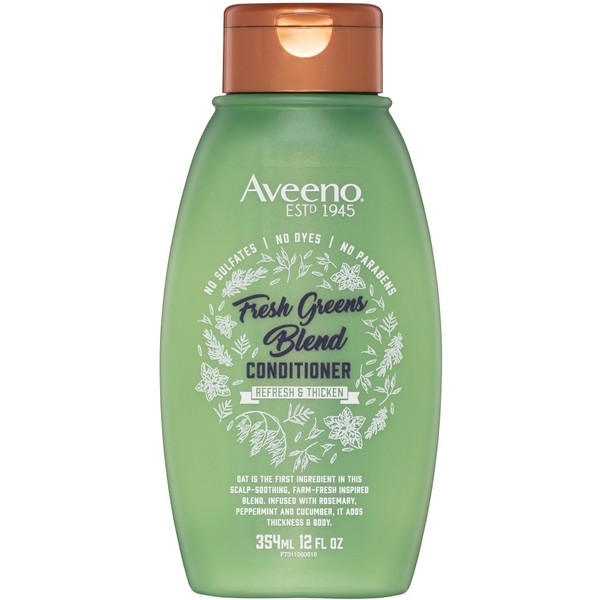 Aveeno Fresh Greens Blend Conditioner Refresh & Thicken 354ml