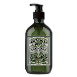 Silence of the Lambs Buffalo Body Lotion 16fl.oz. Apothecary Style Bottle with Pump Lid Horror Movie Home Décor Bathroom Gag Gift (Dark Apothecary Green)
