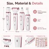 4-in-1 Electric Hair Remover for Face & Body – USB