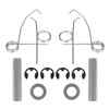 Atesilor 2 Set Latch Shaft Spring Kit Fit for 2
