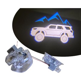 YaaGoo Courtesy Projector Laser Welcome Light Puddle Lamp for for 4Runner 2010-2024 Blue Color
