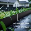 Worth Landscape Edging Stakes, 13Pcs 12Inch Corrugated Metal Garden Stakes