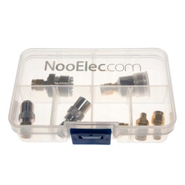SMA Adapter Connectivity Kit: 8 Adapters for NESDR (RTL-SDR) SMA Radios w/Case