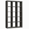 IRONCK 15 Cube Bookcase Storage Shelf Organizer with LED Lights,