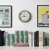 Jones Clocks® Ketchup wall clock | Retro round clock |