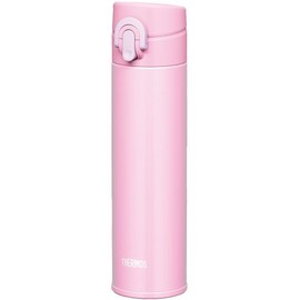 Thermos Vacuum Insulated Travel Flask, One-Touch Open Type, 13.5 fl oz, (0.4 L)