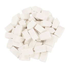 Healeved 100pcs Makeup Puff for Precise Application Soft Velour Blending Sponge for Setting and Baking for Foundation and Powder Makeup