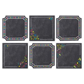 CTP Chalk It Up! Colorful Chalk Cards 6" Cut-Outs Classroom Accents (Creative Teaching Press 10884)