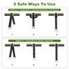 GROOFOO Swing attachment, hammock attachment, all-inclusive set with 2 straps,