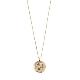 Pilgrim Jewellery Necklace with Zodiac Sign, Gold Plated, Leo / Leo