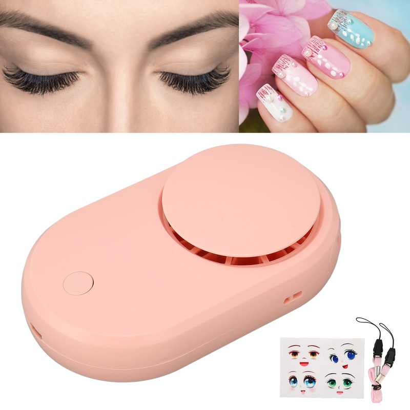 Eyelash Fan Dryer 3 Level Control No Leaf Design Quiet