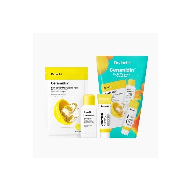 [Dr. Jart] Ceramidin Hello Moisture Travel Set / [닥터자르트] 세라마이딘