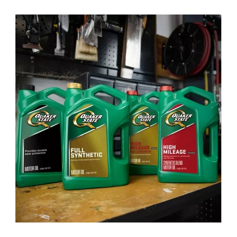 Quaker State Full Synthetic Dexos High Mileage 5W-30 Motor Oil,