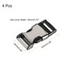 sourcing map Metal Side Release Buckles - 4Pcs 2.1" No