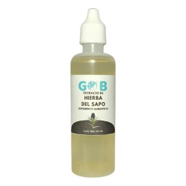 Extracto Hierba Del Sapo - Go3b - 50 Ml - Suplemento Sabor Sin Sabor