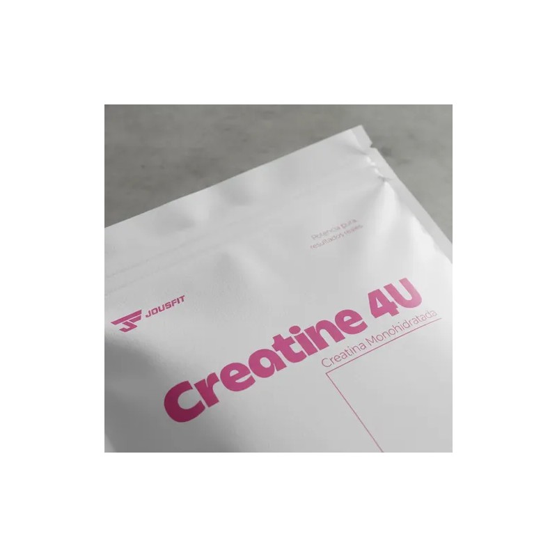 Creatina Monohidratada Jousfit Creatine 4u 300g Sin Sabor
