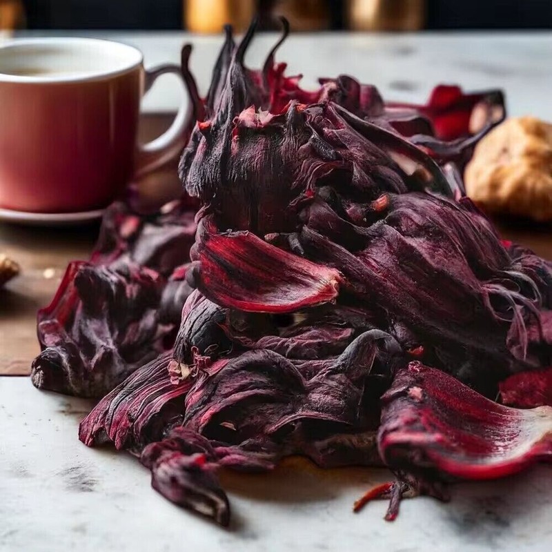 Akshit Premium Dried Hibiscus Flower, Hibiscus Flower Tea, Flor de