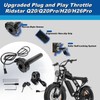 Surron Throttle for Ridstar Q20, Full Twist Throttle with Rolling