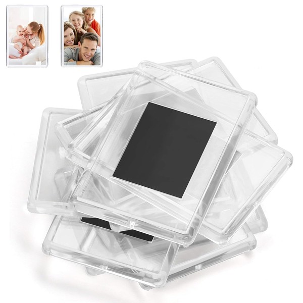 Blank Photo Frame Insert Fridge Magnets（20 Pack ）, 7.5 *