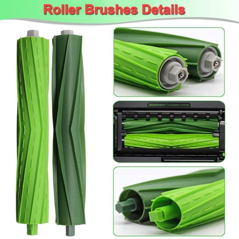 Set of 2 Roller Brushes for iRobot Roomba i7 i7+