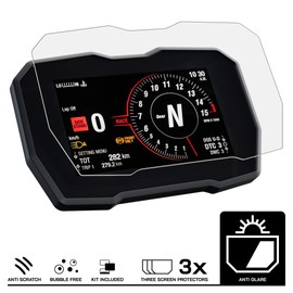 Speedo Angels Dashboard screen protector for Ducati Panigale V4 2018+ 3 x Anti Glare