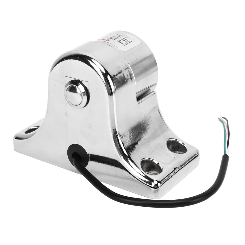 Electromagnetic Door Holder Zinc Alloy Silver 55kg Suction Fire Door