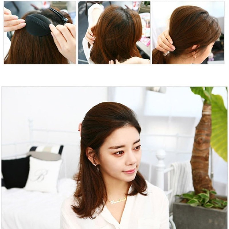LANCHI 2 Packs Hair Base Bump Insertion Tool & Rose