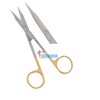 Goldman Fox Scissors TC Insert with Serration, Straight, 13 cm,