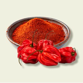 Spicy Habanero Caribbean Seasoning Extra Hot Ground Spice Blend - SmokeySalmon Barbecue Rubs and Seasoning Mixes Refill 40g℮