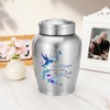 Urns for Ashes Adult Male Female-8.5 Inches Stainless Steel Cremation